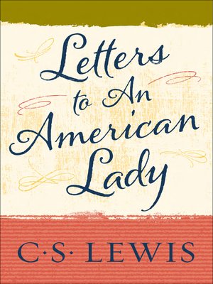 cover image of Letters to an American Lady